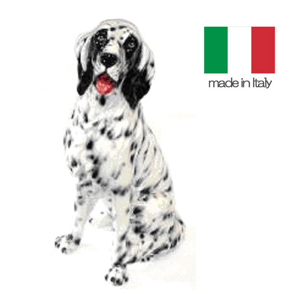イタリア製 ダルメシアン 犬 dog 陶器 大型 置物 オブジェ インテリア イタリア製 ダルメシアン 犬 dog 陶器 大型 置物 オブジェ