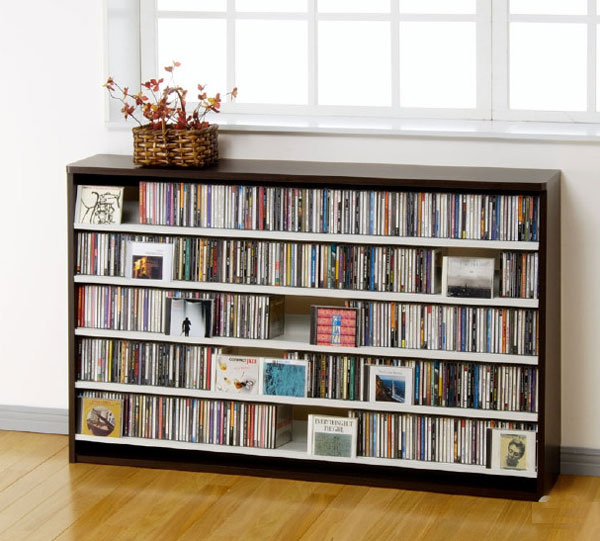 楽天市場】CD DVD ラック 最大 CD 収納枚数1284枚！最大 DVD 収納枚数