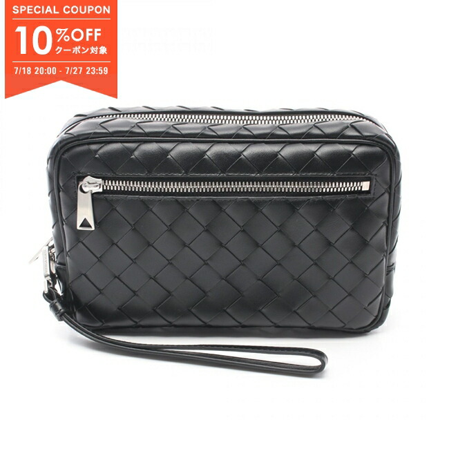 【可愛い♪】BOTTEGAVENETA ハンドル付き ロングクラッチバッグ BOTTEGA VENETA】ハンドル付き ロング クラッチバッグ ノット