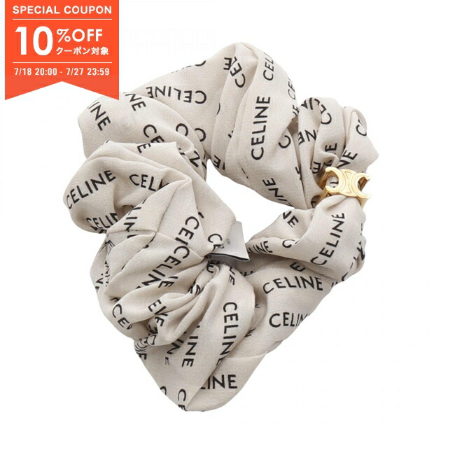 楽天市場】CELINE セリーヌ シュシュ Scrunchy Bandana