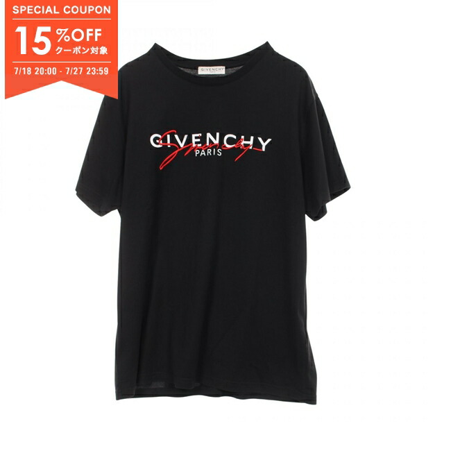 【GIVENCHY】関税込☆ユベール オブジェクトプリント Tシャツ ジバンシィ プリントTシャツ 黒