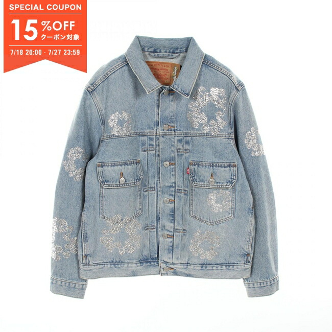 Levi's ×denim tears デニムジャケット　Sサイズ Denim Tears Levi's コラボ デニムジャケット (Denim Tears