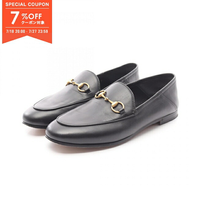 ◉【GUCCI】グッチ　レディース　ホースビット　ローファー　ブラック　23.5 楽天市場】GUCCI グッチ/ホースビット レザーローファー 23/04W