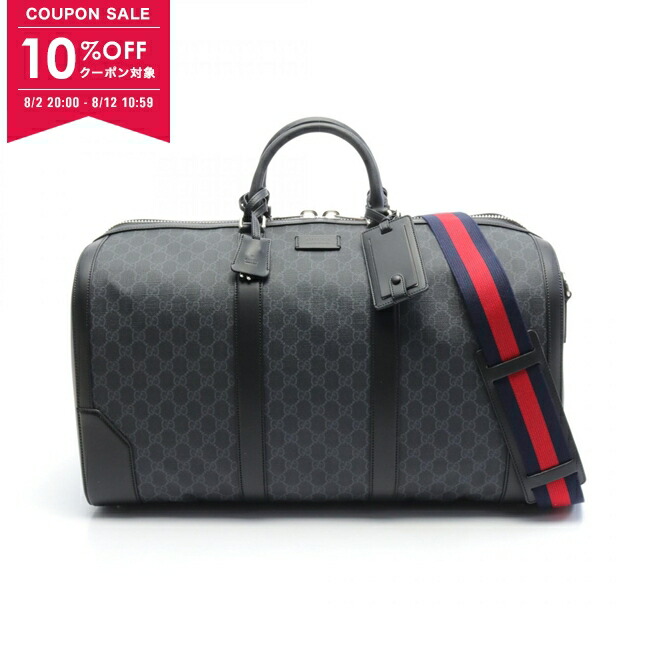 楽天市場】グッチ ボストンバッグ GUCCI GGナイロン 449180