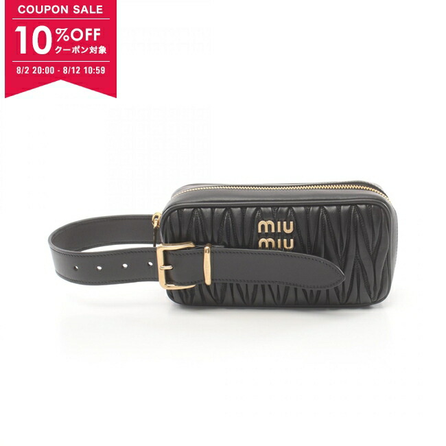 美品　ミュウミュウ　マテラッセ ショルダーバッグ　クラッチバッグ　2way 楽天市場】MIUMIU ミュウミュウ 肩掛け ショルダーバッグ