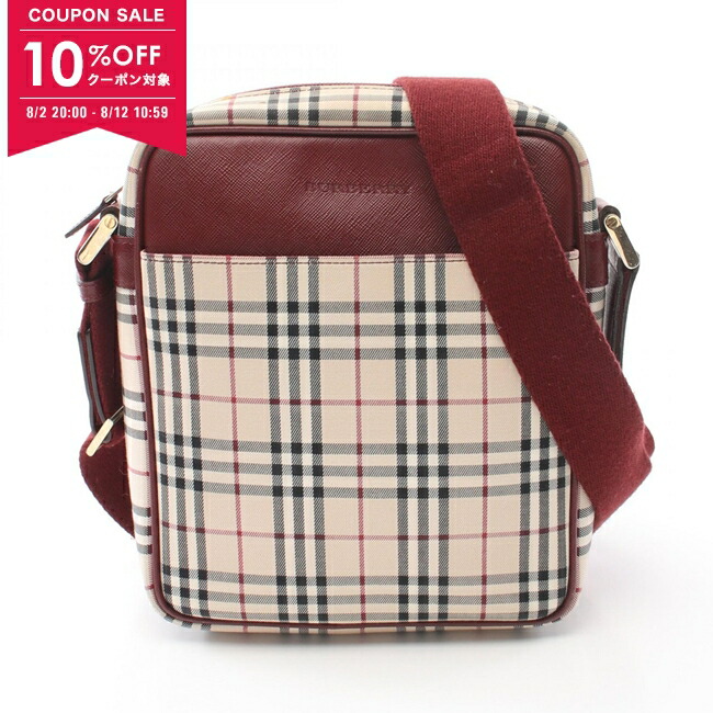バーバリーショルダーバッグノバチェック柄   ⭐️SALE⭐️ 楽天市場】【バッグ】BURBERRY バーバリー ノバチェック