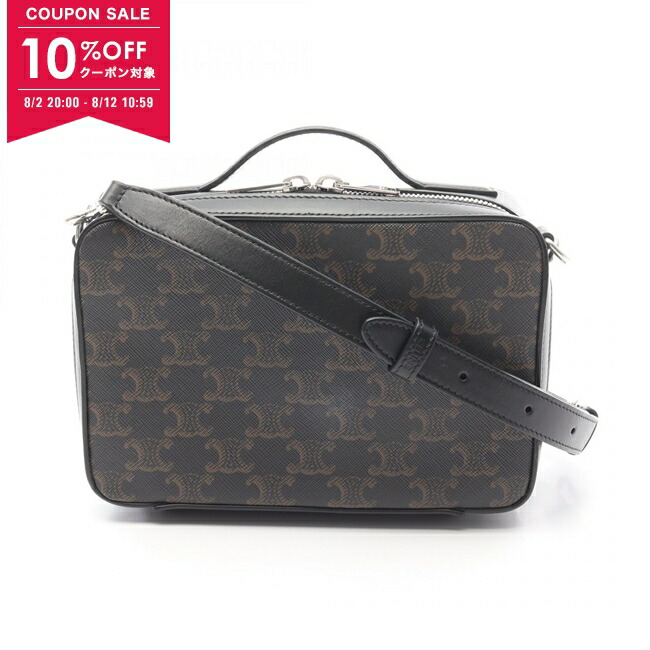 楽天市場】CELINE セリーヌ Triomphe Canvas Small Messenger