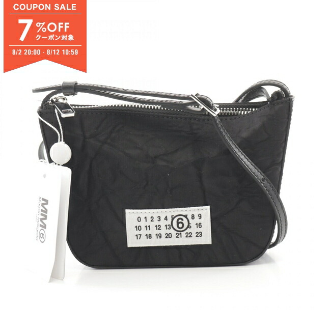 MM6 Maison Margiela ショルダーバッグ SB5WB 0001 P6416 セール 8%OFF】MM6 ショルダーバッグ Japanese ジャパニーズ