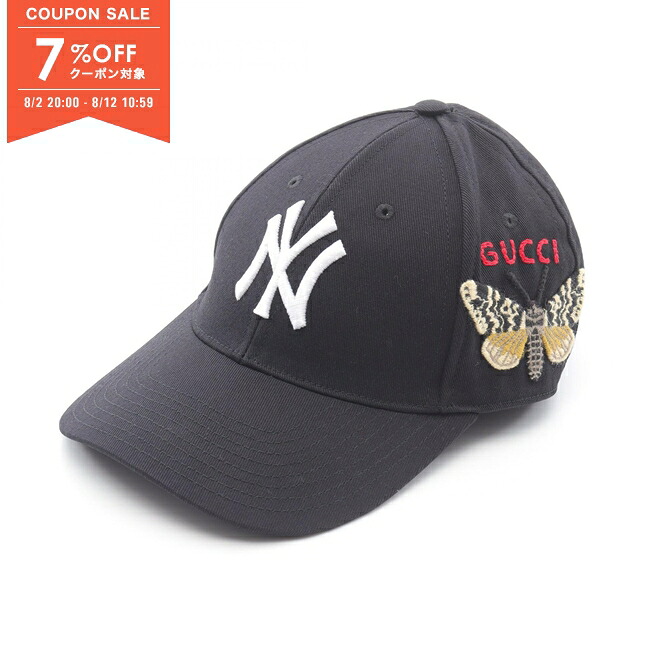 GUCCI グッチ NYヤンキース ベースボールキャップ 楽天市場】GUCCI グッチ NY YANKEES ニューヨークヤンキース
