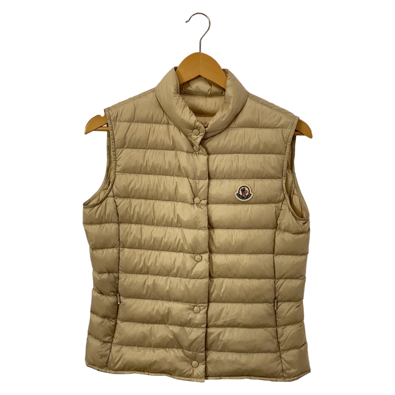 モンクレールダウンベスト BEAMS F（ビームスF）MONCLER / BORMES ナイロン ダウンベスト