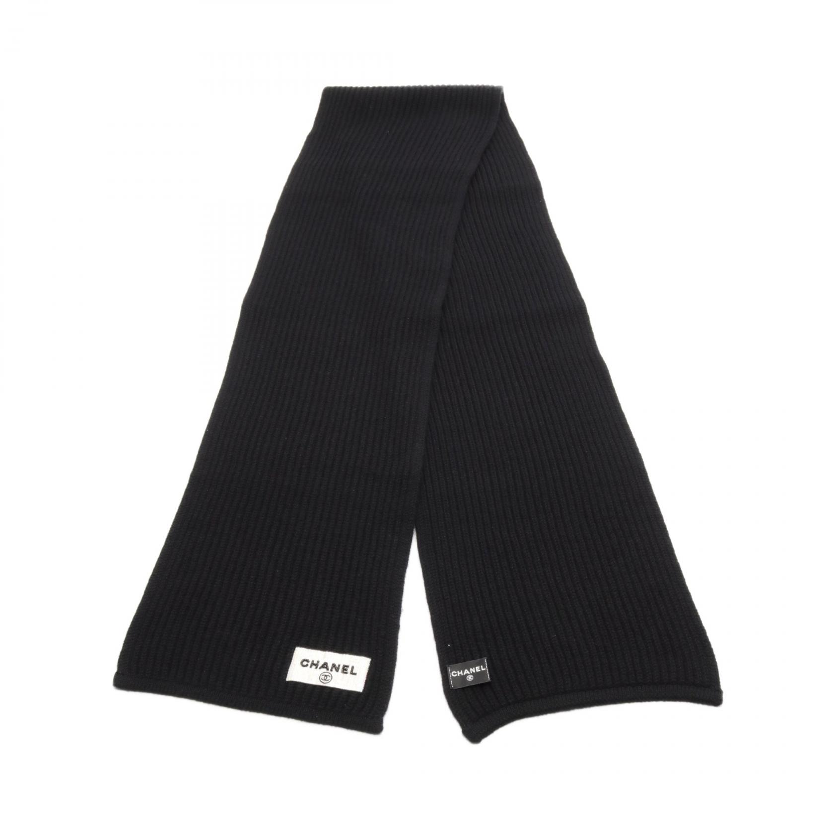 ☆専用☆CHANEL シャネル　カシミヤマフラー　リバーシブル リバーシブル仕様♪】CHANEL マフラー ココマーク モノトーン