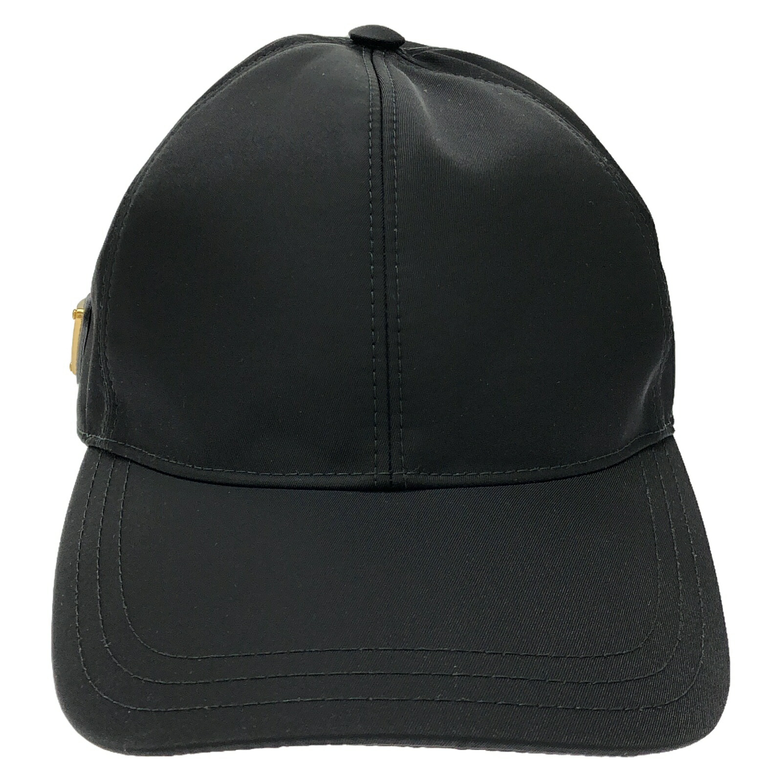 新品未使用】 プラダ ナイロンロゴキャップ PRADA 黒 ブラック
