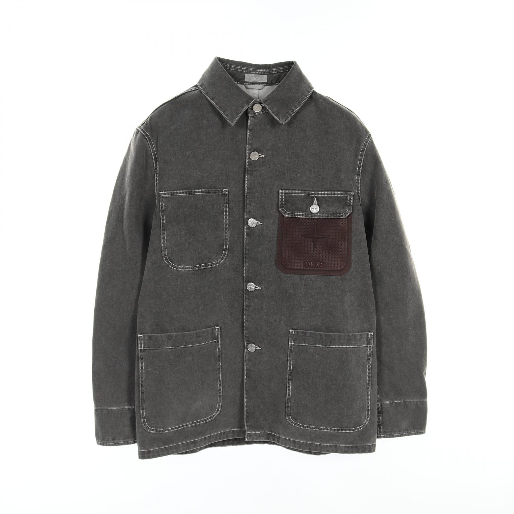 Dior グレー デニムジャケット 楽天市場】【中古】Diorバックデザインデニムジャケット