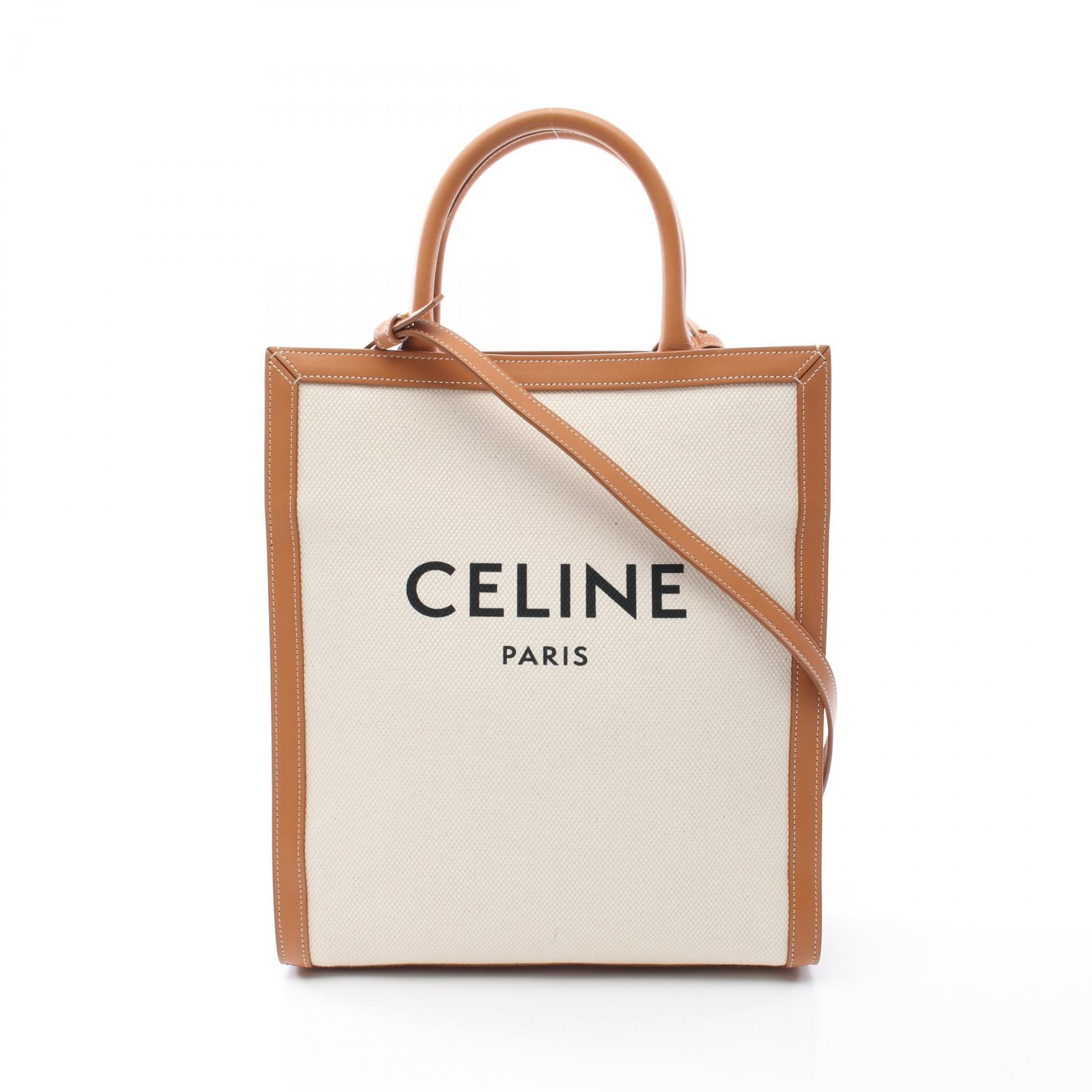 最終値下げ❗️CELINE セリーヌ　トートバッグ　バーティカル　カバ　スモール CELINE(セリーヌ) バーティカルカバ スモール トートバッグ 2WAY