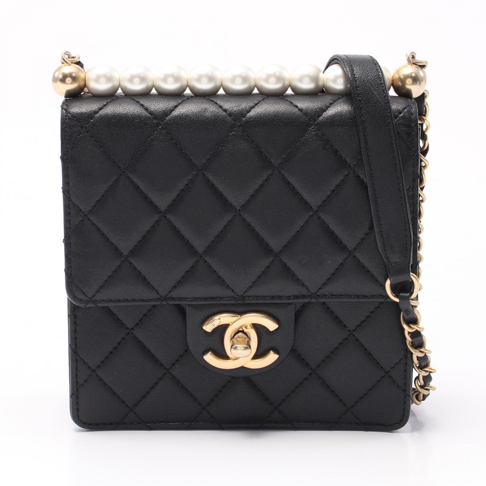 ◆CHANEL◆ マトラッセ ショルダーバッグ ブラック 楽天市場】【中古】シャネル CHANEL マトラッセ チェーン