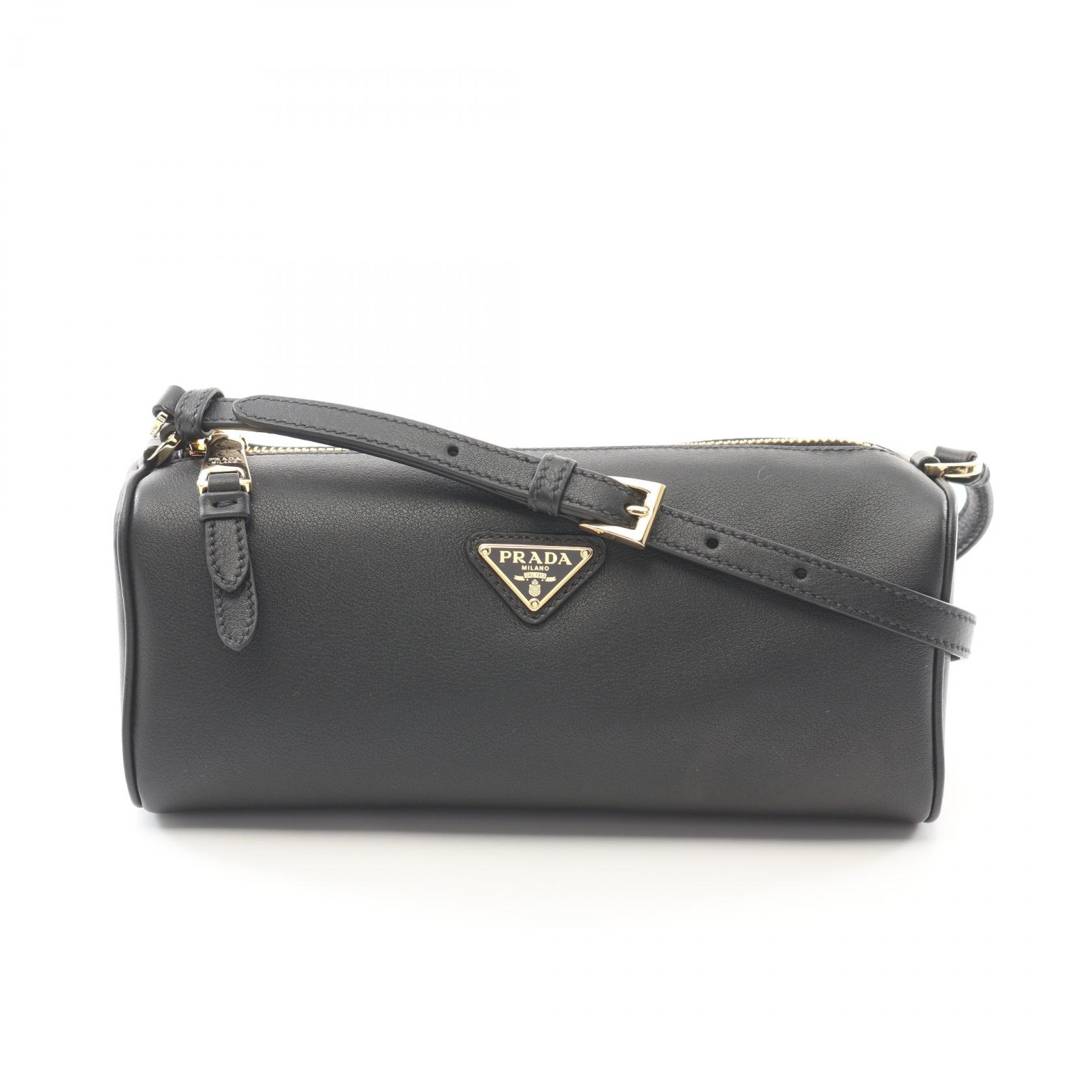 ☆PRADA☆プラダ ソフトサウンドスモールレザーショルダーバッグ プラダソフトサウンド小さなレザーショルダーバッグ | Sendegaro US