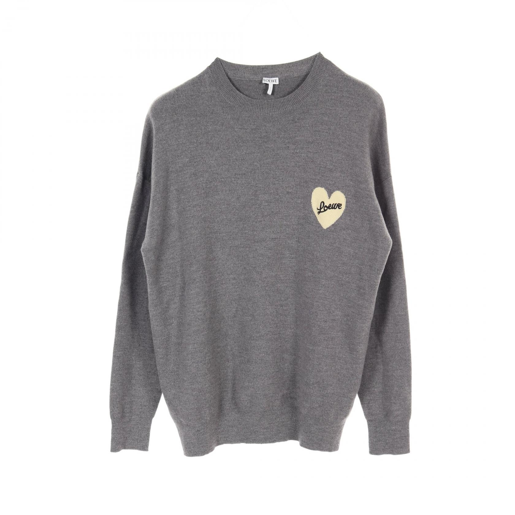 楽天市場】美品 LOEWE ロエベ ハートロゴ サイズS ネイビー ブルー