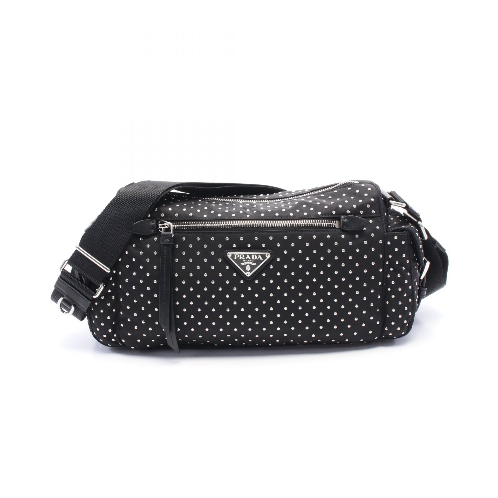 PRADA SPORT　ブラック ナイロン ショルダーバッグ PRADA プラダ プラダスポーツ ショルダーバッグ ブラック ナイロン