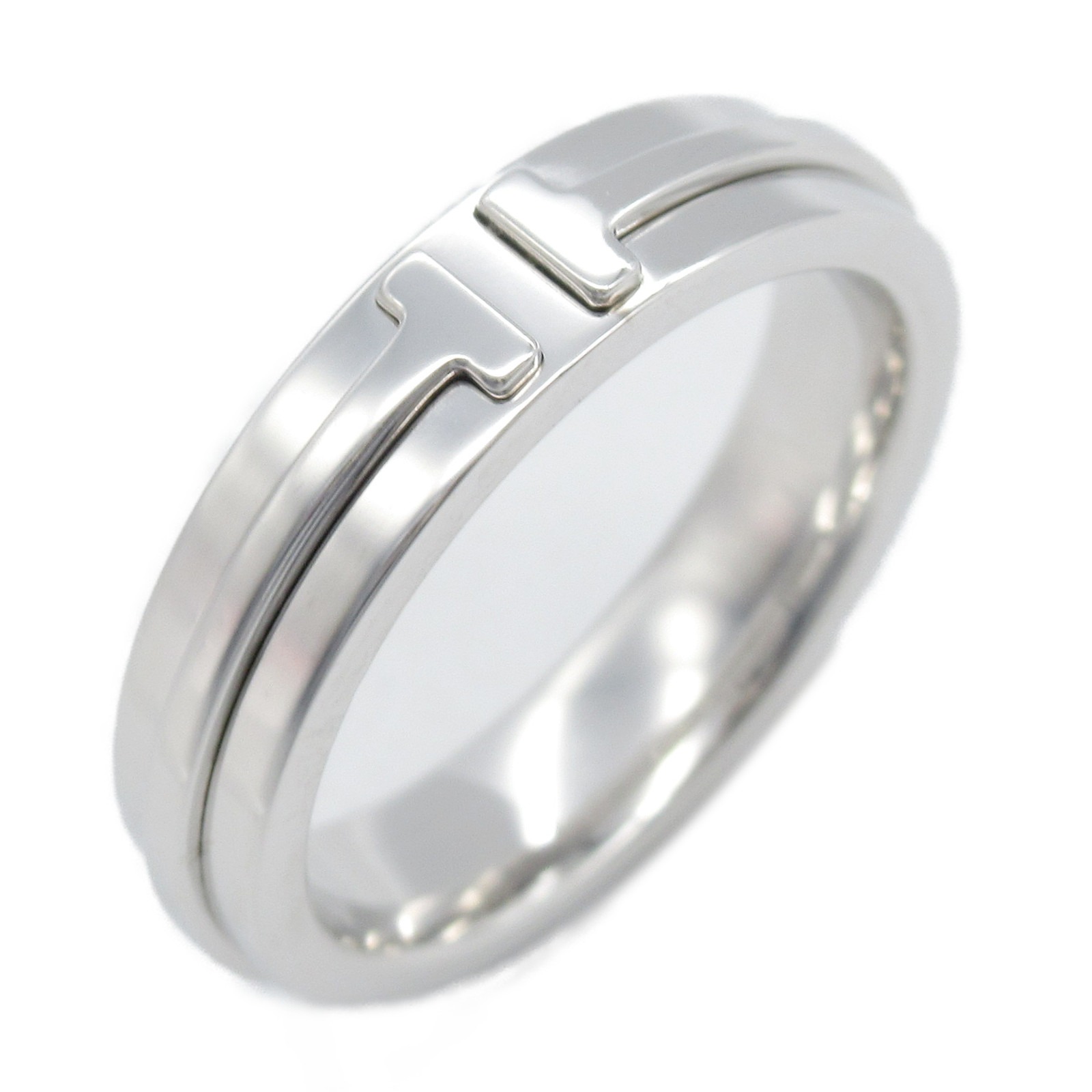 楽天市場】ティファニー TIFFANY＆CO Tトゥー ナロー リング リング  