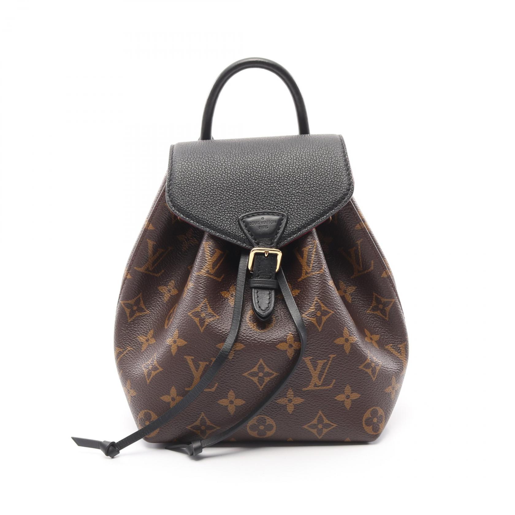 ルイ ヴィトン モンスリPM モノグラム リュック ヌメ革 PVC 楽天市場】LOUIS VUITTON(ルイ・ヴィトン) モノグラム モンスリ