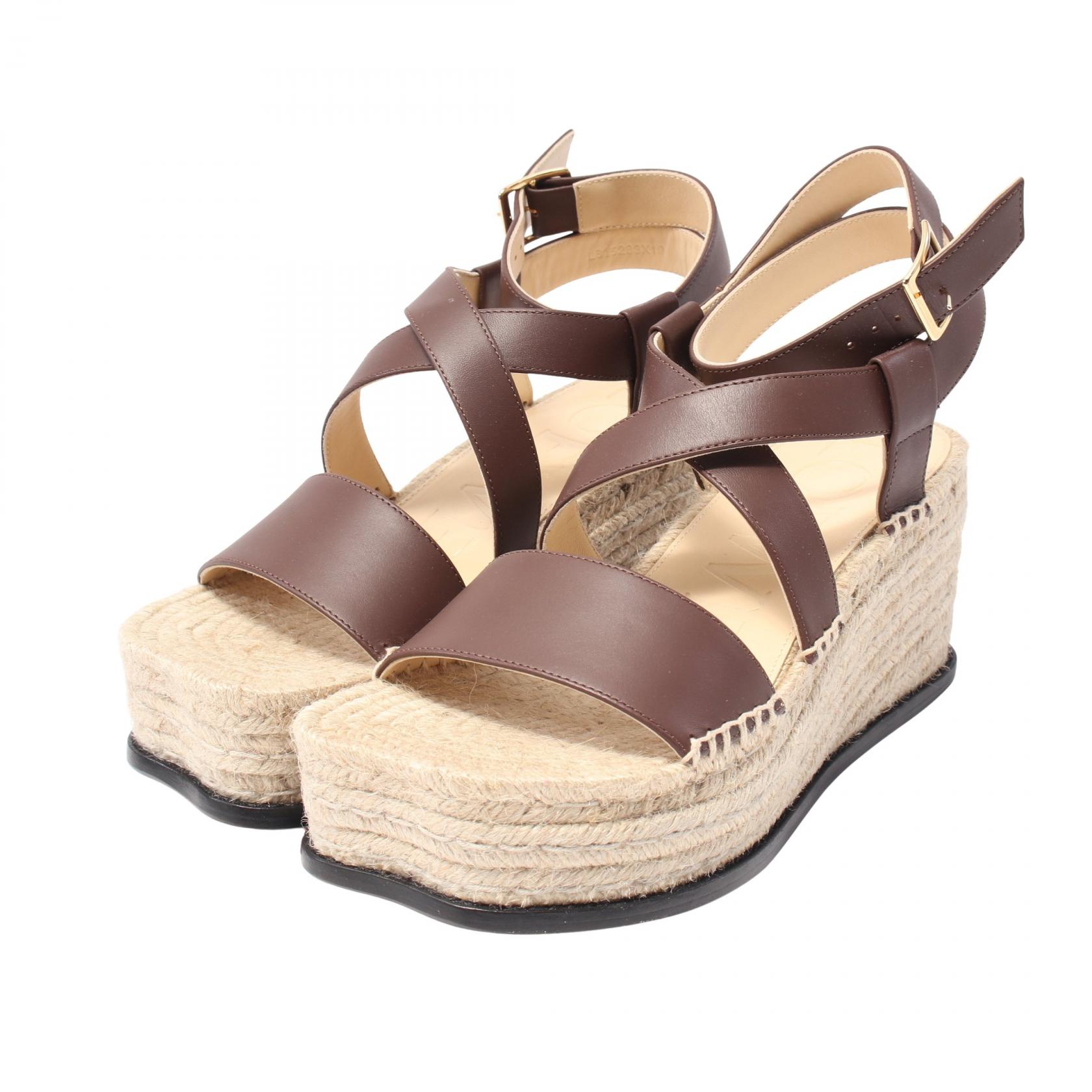 LOEWE ベージュ クロッグサンダル LOEWE - 【美品】 LOEWE / ロエベ | FORM CLOG フォーム