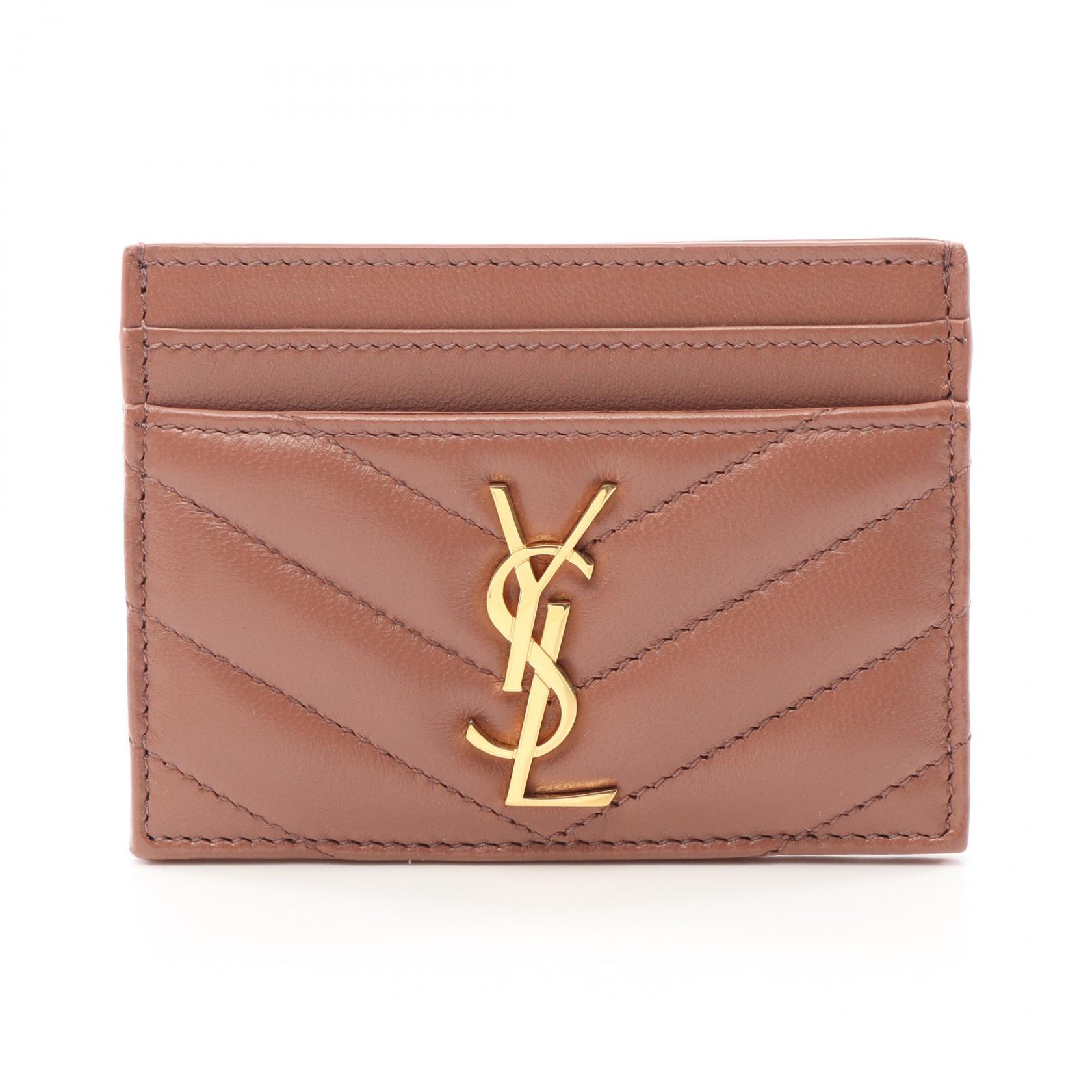 ✨付属品付き✨サンローラン フラグメントケース YSL カサンドラロゴ レザー 楽天市場】サンローラン カードケース SAINT LAURENT ジップ
