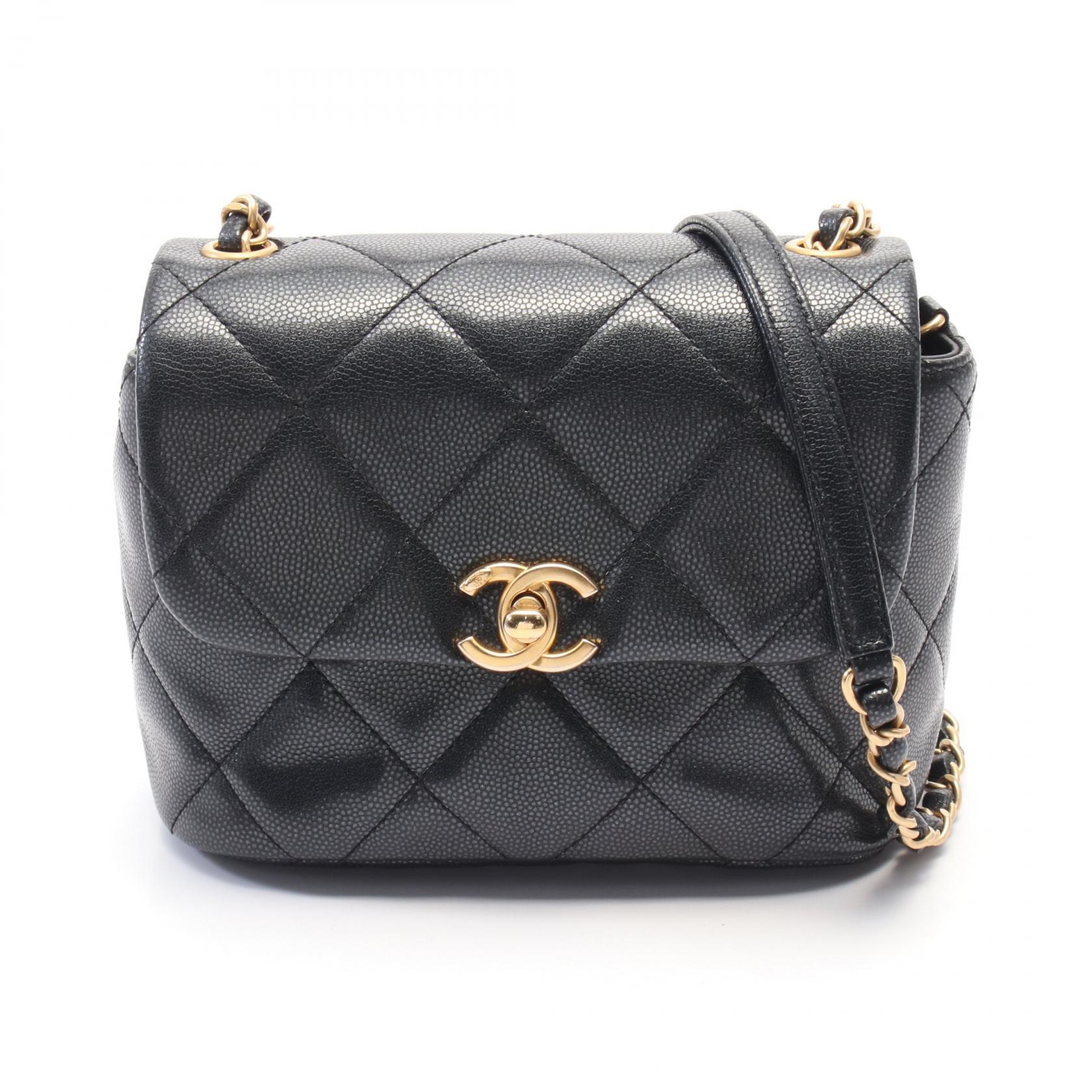CHANEL シャネル ショルダーバッグ ブラック 14054 レディース【中古】 90028g 楽天市場】≪5％OFFクーポン対象＆まとめ買い10%OFF≫シャネル CHANEL