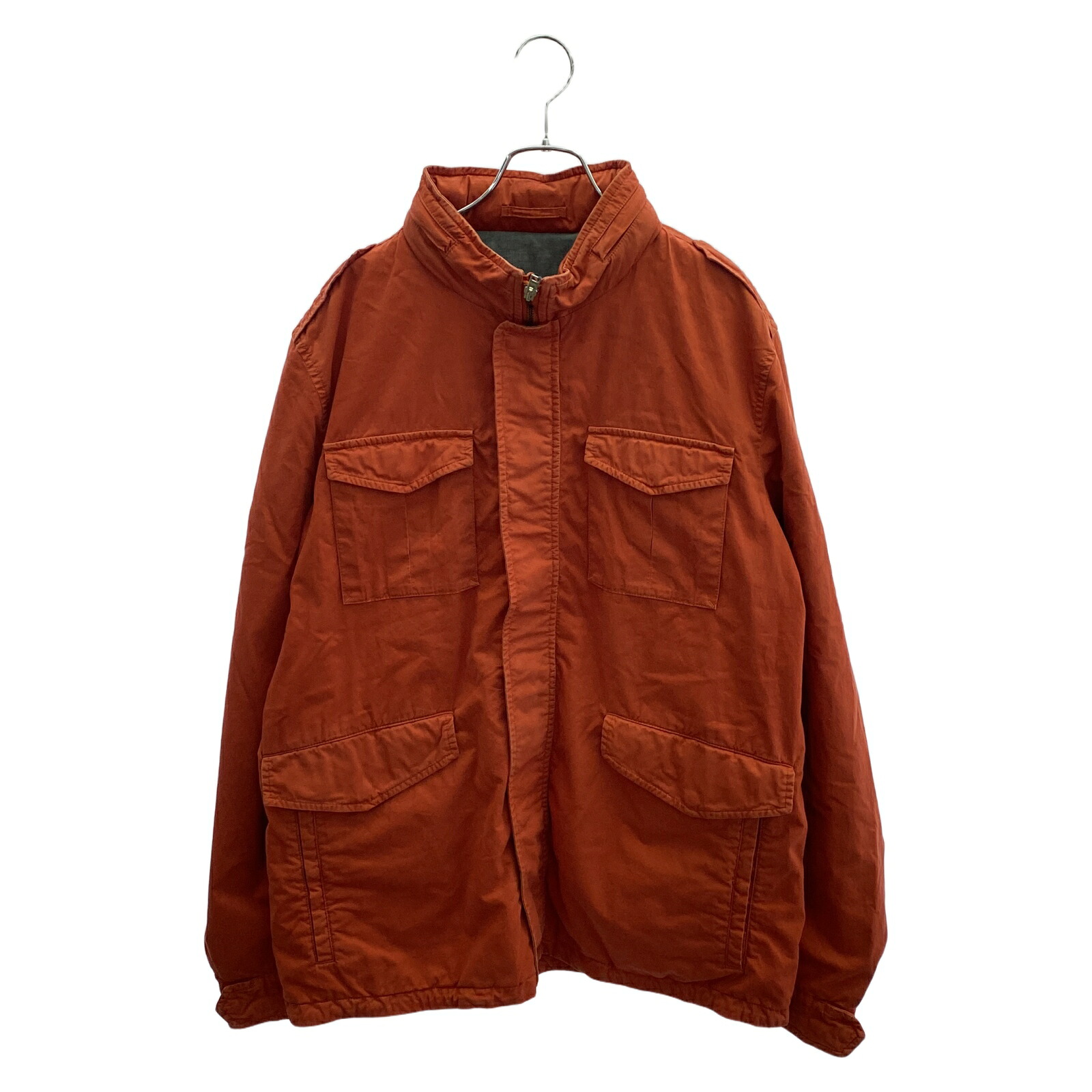 【ポイント5倍／～4/10(金)23:59】ヘルノ Herno ブルゾン ブルゾン 衣料品 アウター コットン メンズ オレンジ系 【中古】