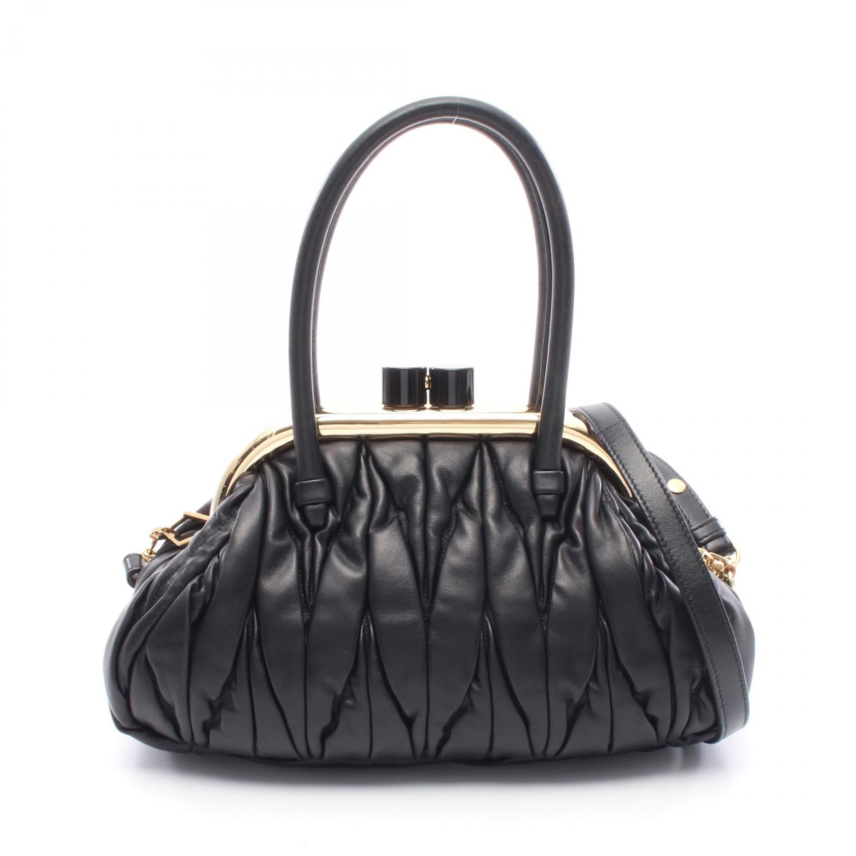 miumiuナッパクリスタル☆ビジューバッグ３WAY☆CAMMEO miumiuナッパクリスタル☆ビジューバッグ3WAY☆CAMMEO (MiuMiu