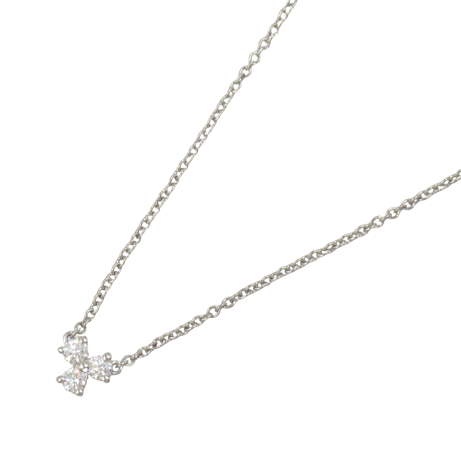 ティファニー アリア 3P ダイヤ ネックレス PT950 プラチナ 楽天市場】ティファニー Tiffany & Co. ネックレス アリア 3