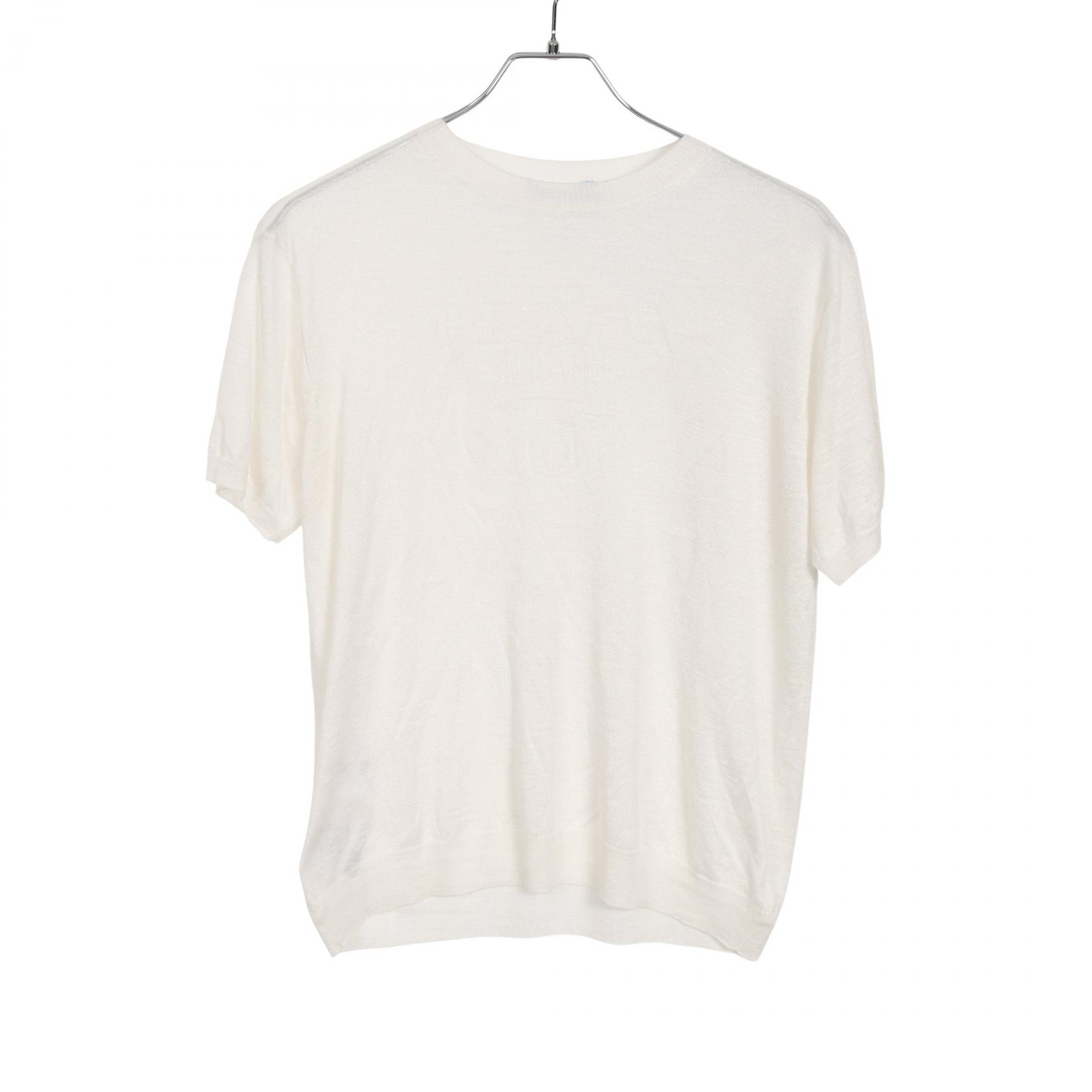 【SALE／5千円OFFクーポン】プラダ PRADA ニット 衣料品 トップス シルク レディース ホワイト系 P24D2C 【中古】