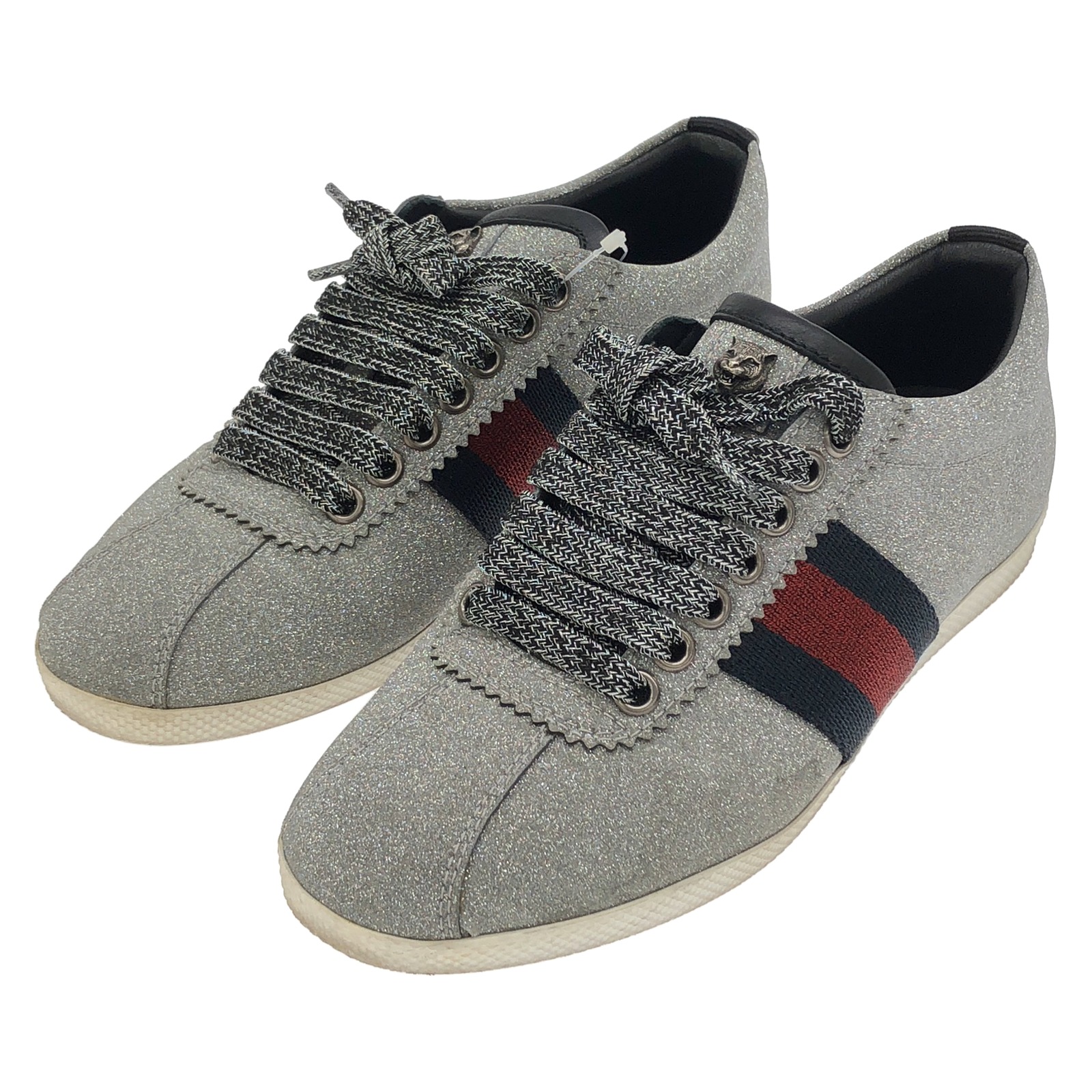 楽天市場】グッチ GUCCI スニーカー ラインストーンベルト付き