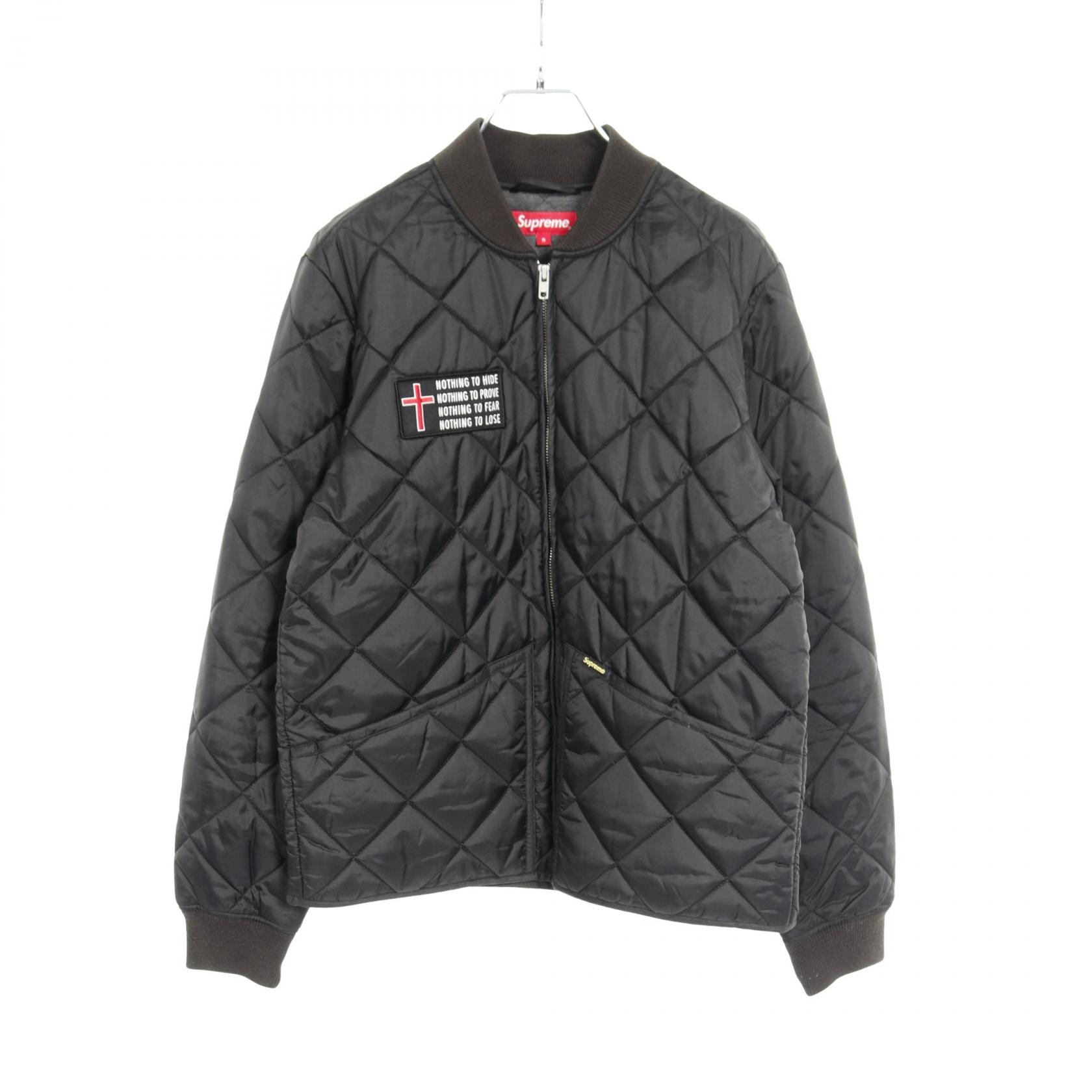 supreme 幾何学柄　フルジップジャケット　ブルゾン　L 210.jpg