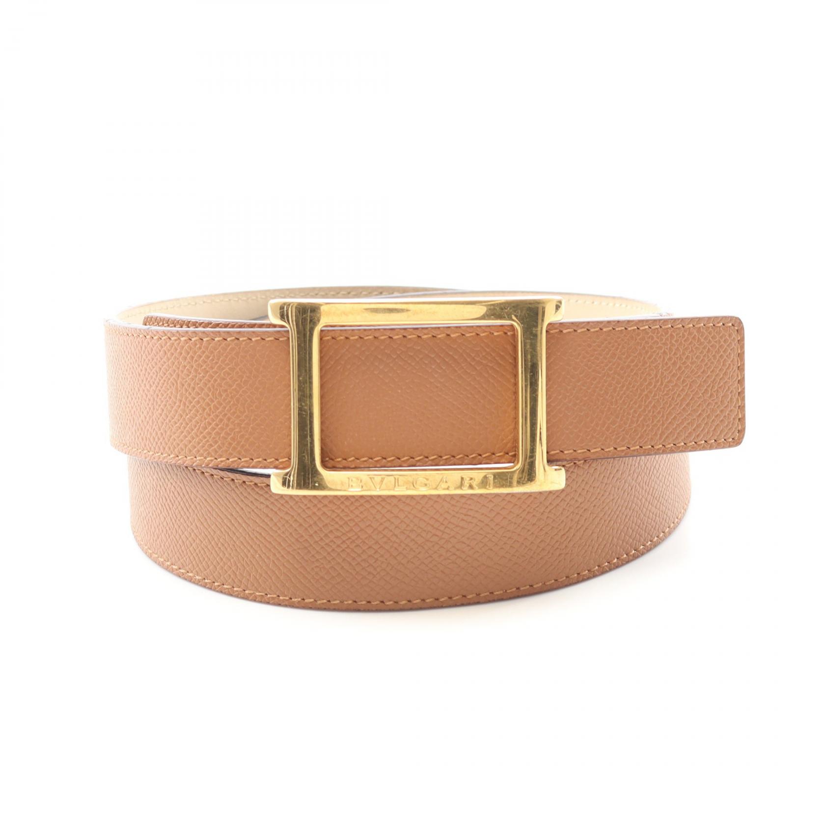 ブルガリ アショーマ ベルト ブラウン 中古・古着通販】BVLGARI (ブルガリ) アショーマベルト ブラウン