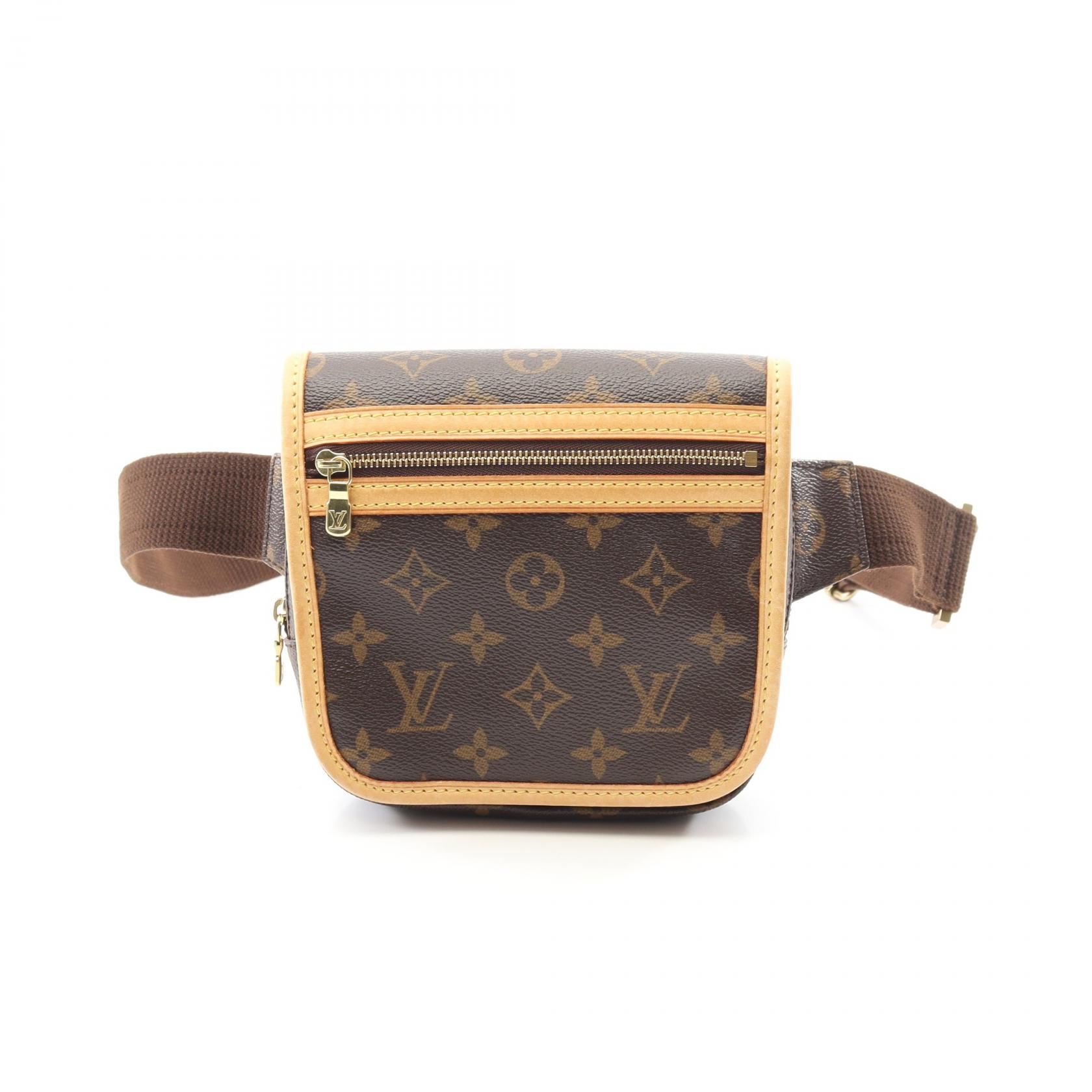 【SALE／1万円OFFクーポン】ルイ・ヴィトン LOUIS VUITTON バムバッグ ボスフォール モノグラム ウエストバッグ ボディバッグ バッグ PVCコーティングキャンバス レザー レディース ブラウン系 M40108 【中古】