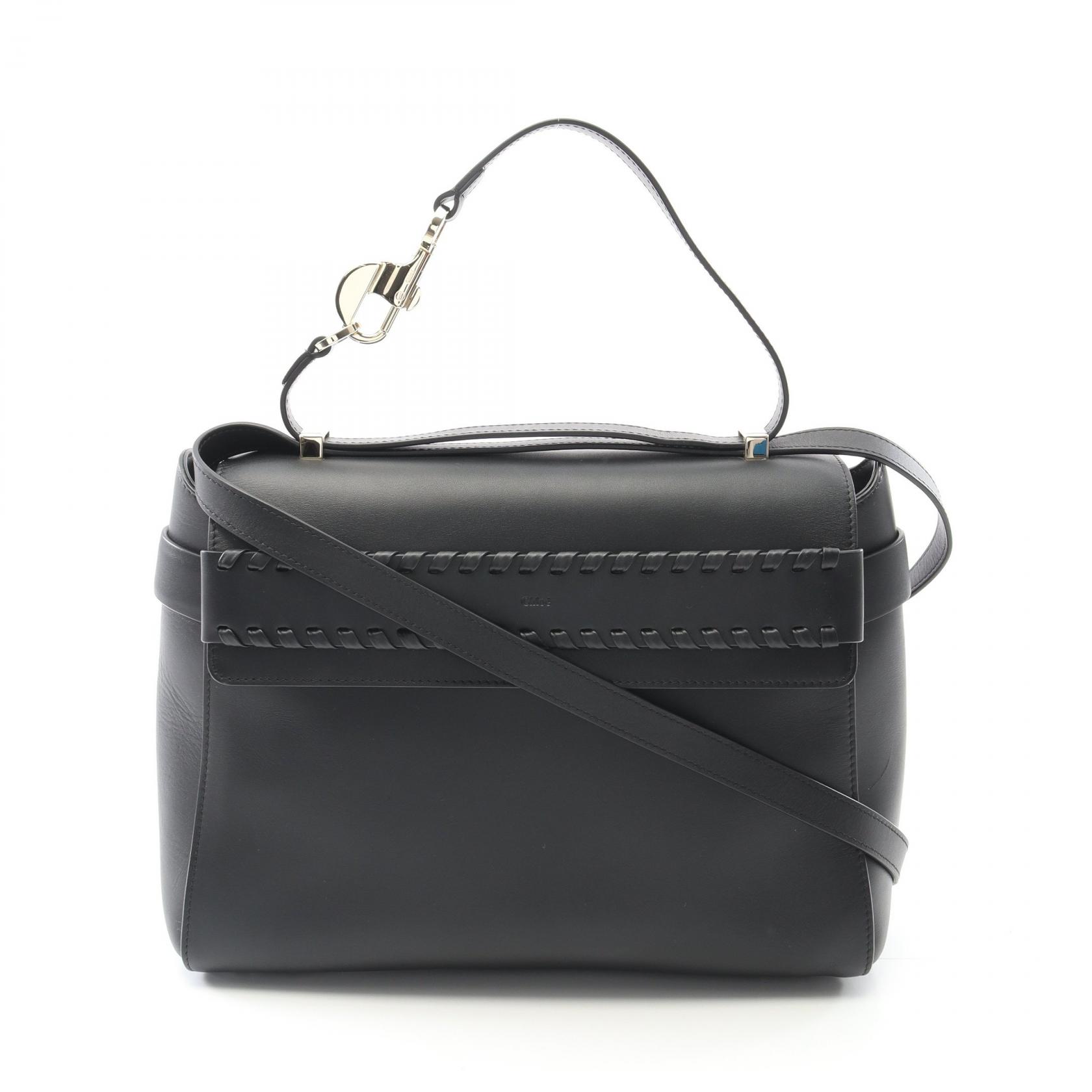 【美品】クロエ シルベラード ハンドバッグ ブラック系 レディース 肩掛け Amazon.co.jp: (クロエ)Chloe シルベラード ステッチ ボストン