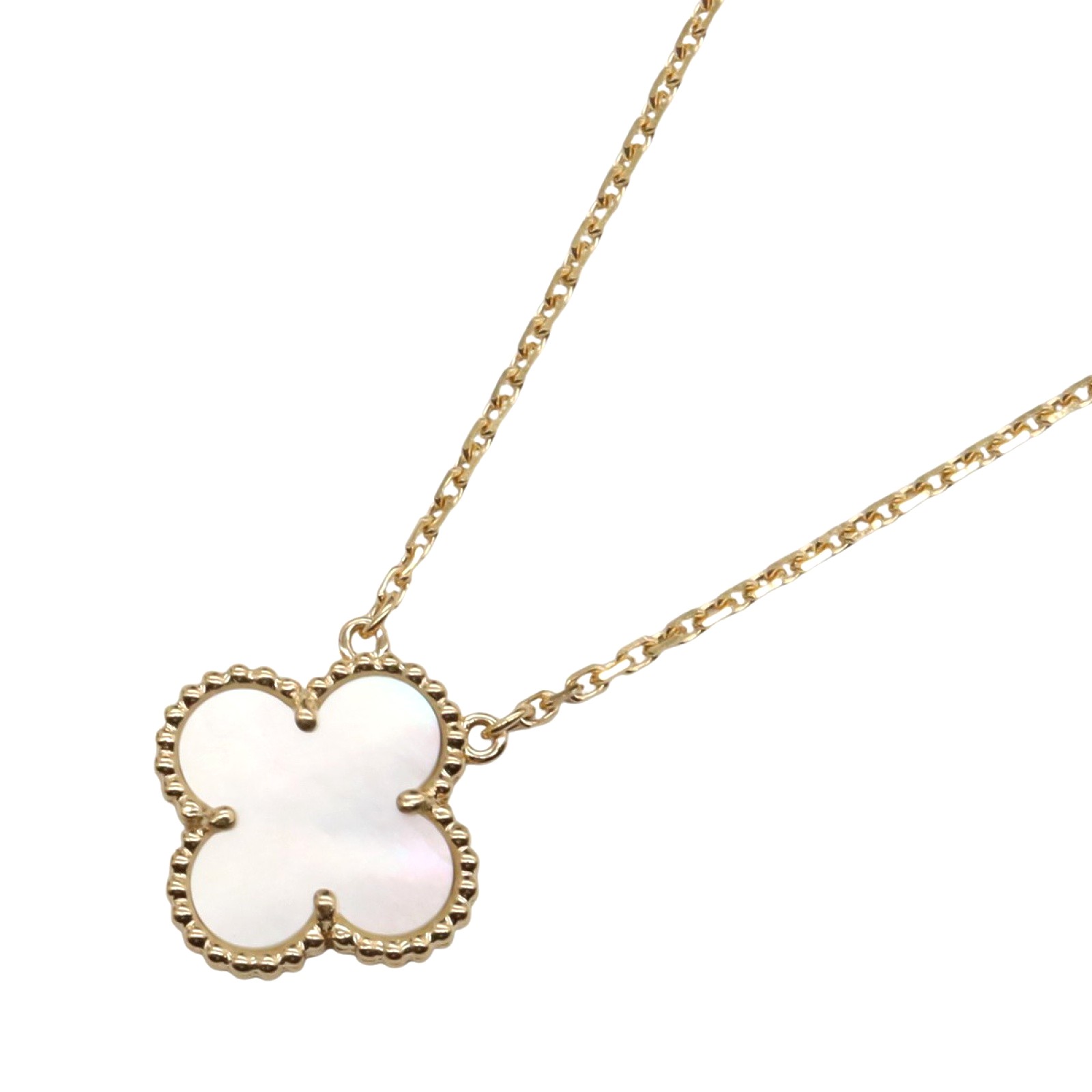VINTAGE★ スウィート パピヨン ペンダント★ABランク スウィート アルハンブラ パピヨン ペンダント (Van Cleef
