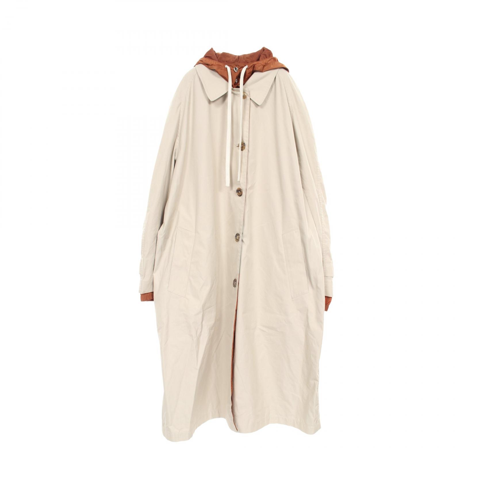 楽天市場】MIUMIU ミュウミュウ ダブルギャバジンコート コート 40