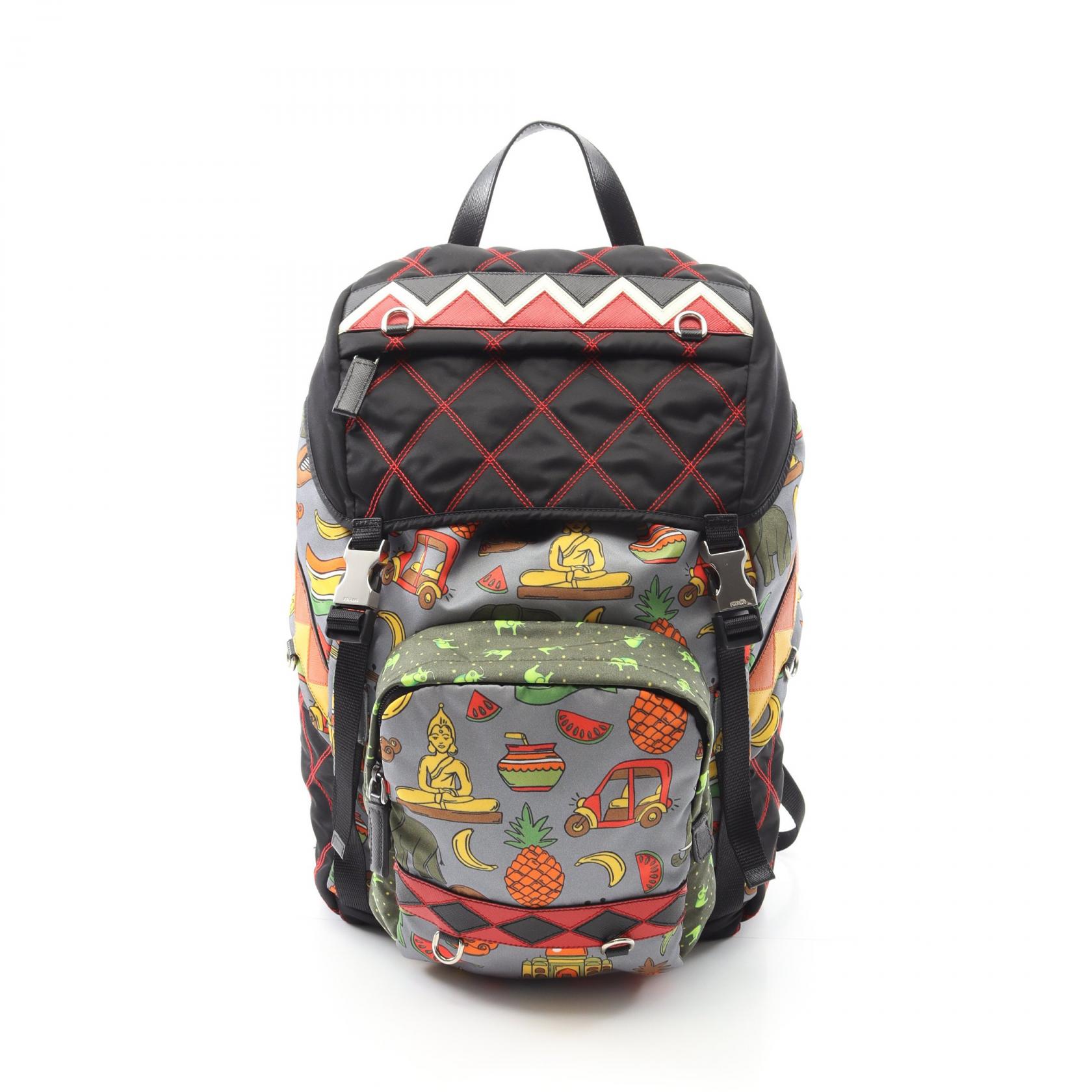 PRADAリュックバッグパック　プラダリュックバッグ 楽天市場】PRADA プラダ 【美品】2VZ019_2DMG_F0002_V_OOL Re