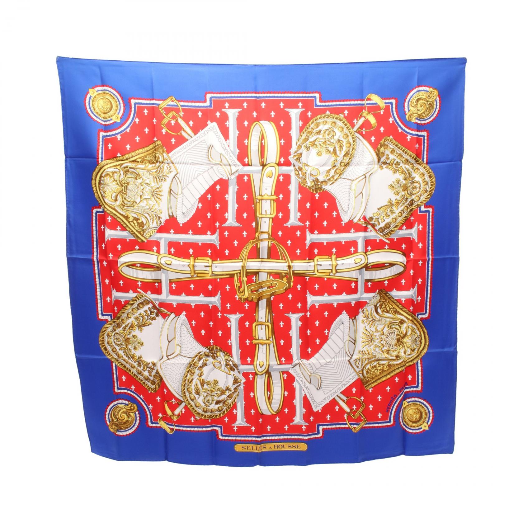 美品 エルメス シルクスカーフ カレ90 パティスリーフランセーズ マルチカラー 美品 エルメス シルクスカーフ カレ90 パティスリーフランセーズ