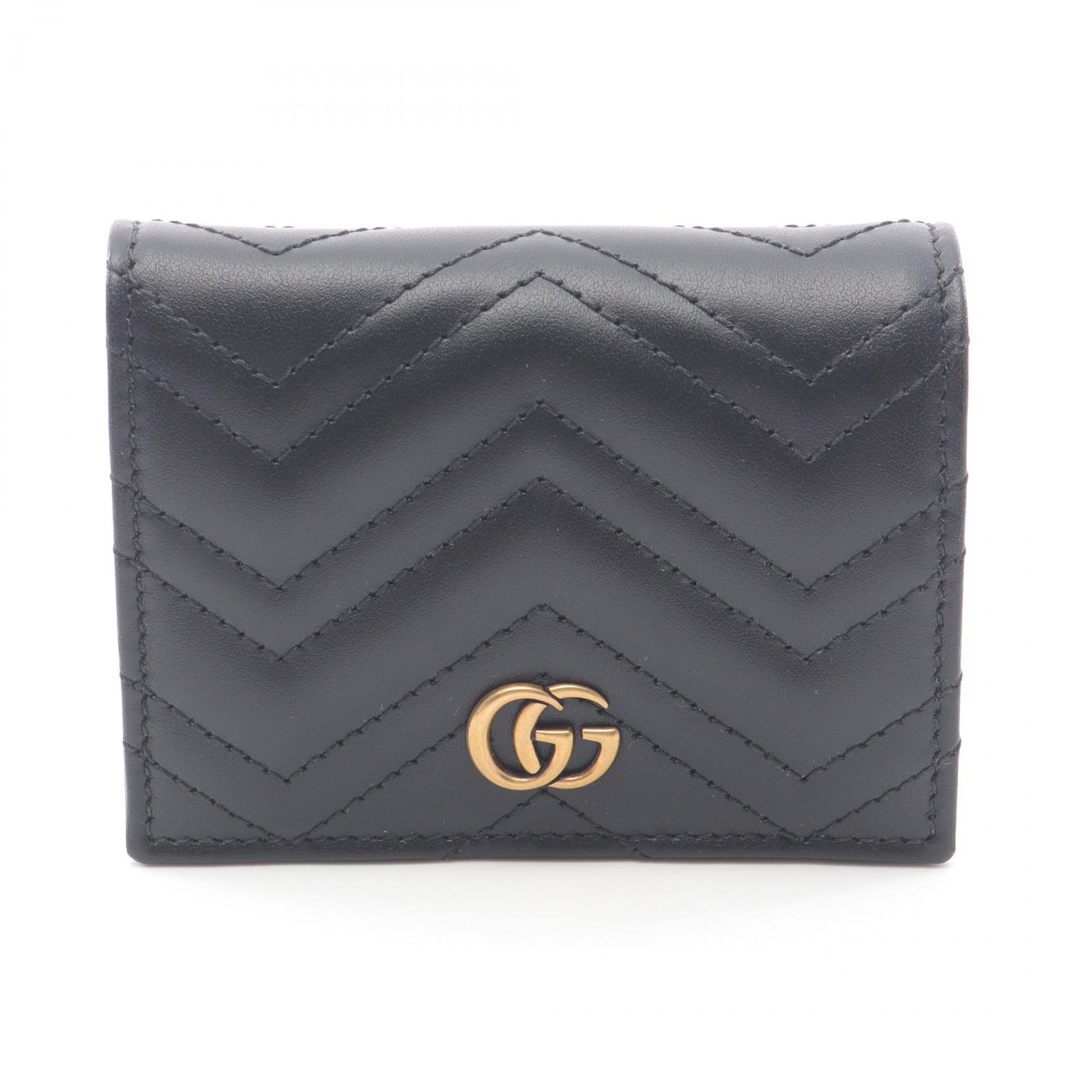 楽天市場】グッチ GUCCI 財布 二つ折り財布 プチ マーモント