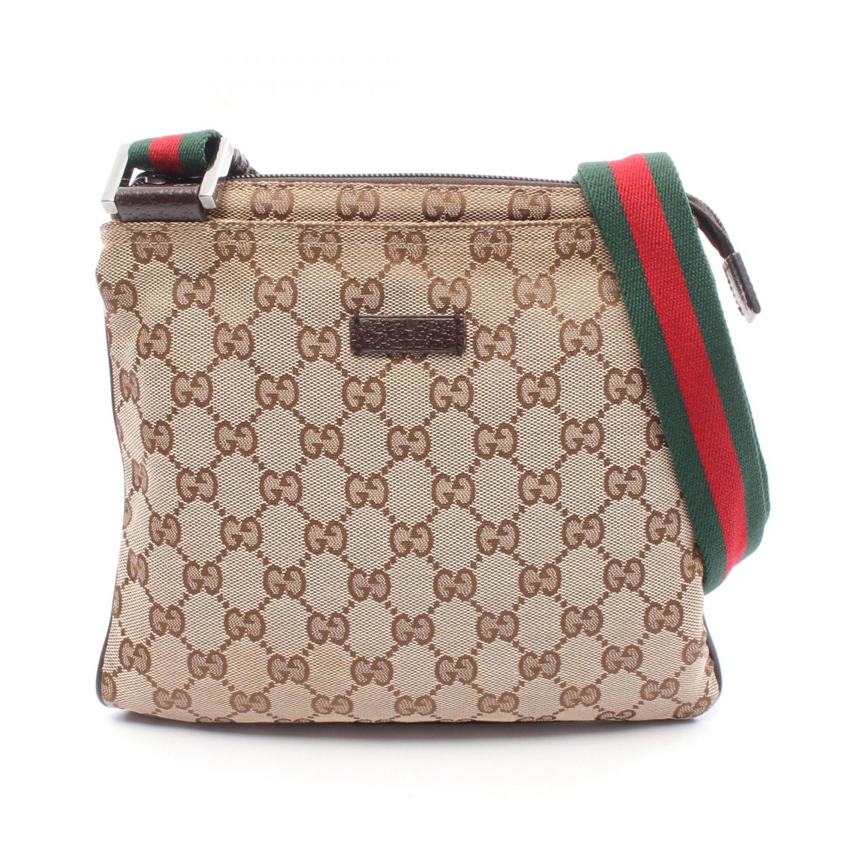 楽天市場】グッチ GUCCI 斜め掛けショルダーバッグ GGキャンバス