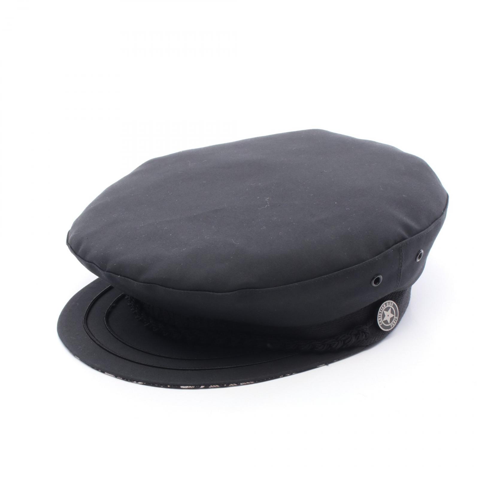 《全品5%クーポン×P5倍》ディオール Dior ハット 帽子 ポリエステル / コットン レディース ブラック系 - 【中古】