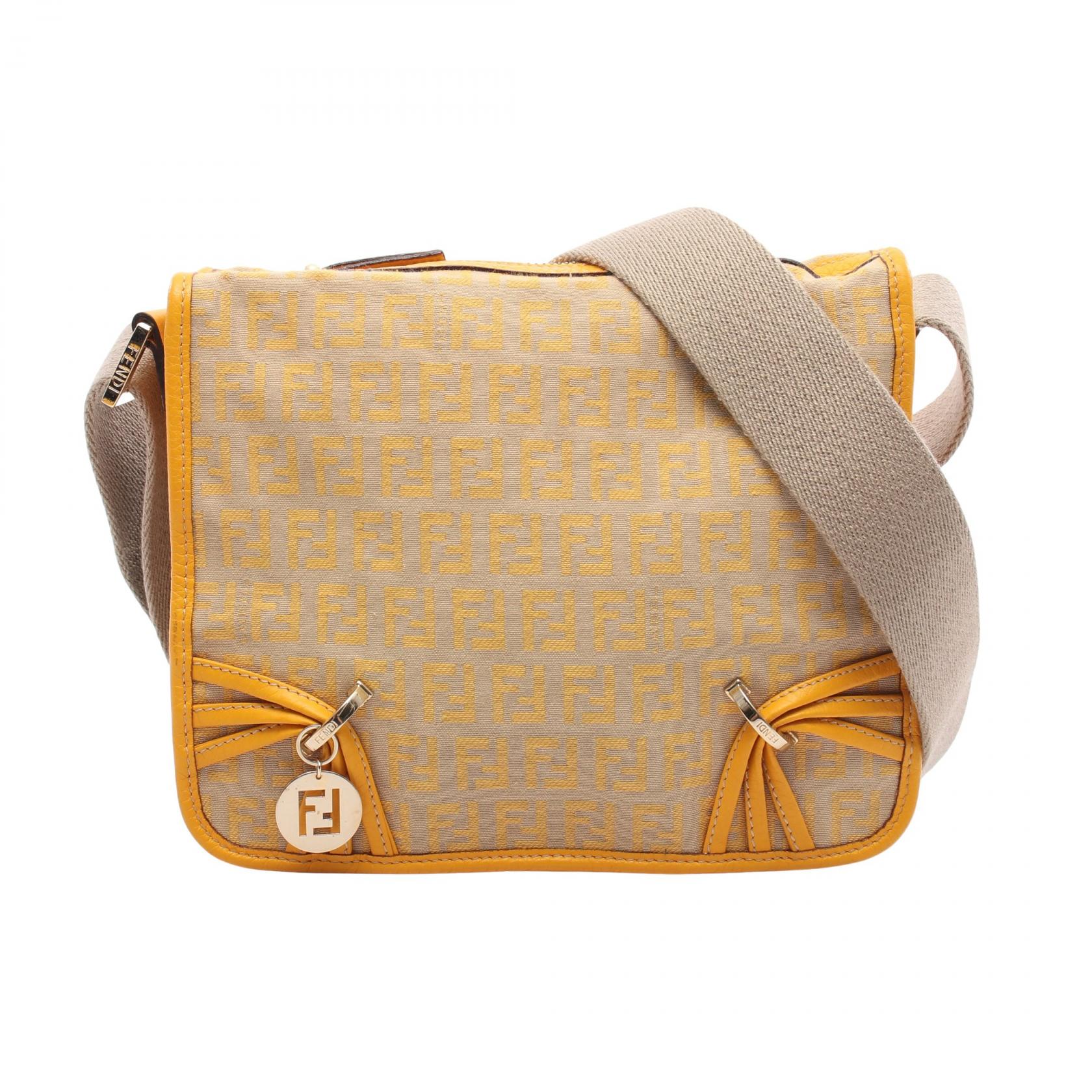 【希少品】FENDI フェンディ ズッキーノ ショルダーバッグ 8BT206 FENDI フェンディ ズッキーノ柄 ショルダーバッグ 肩掛け ミニ