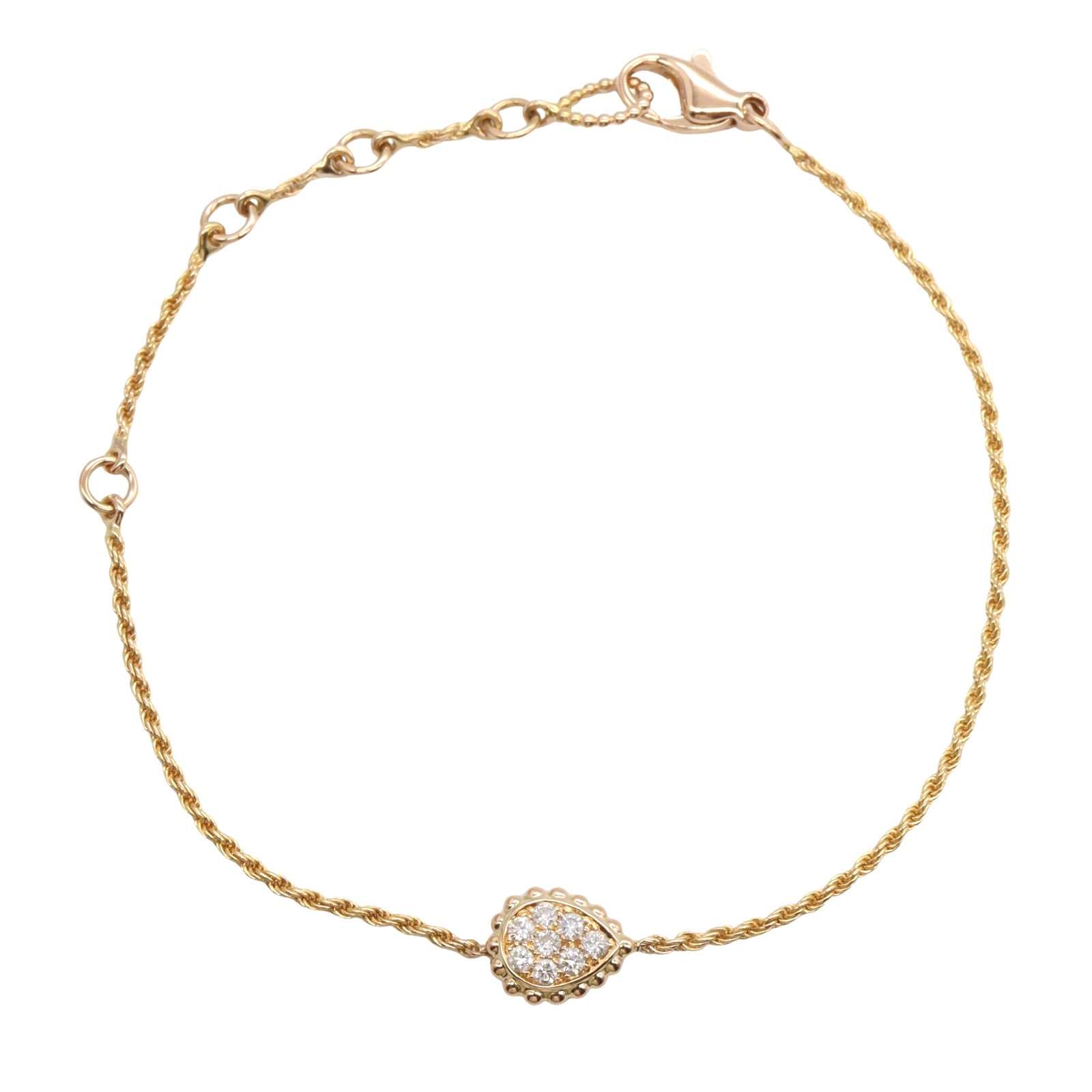 【SALE／10%OFFクーポン】ブシュロン Boucheron セルパンボエム ダイヤ ブレスレット ブレスレット アクセサリー K18PG（ピンクゴールド） ダイヤモンド レディース クリア系 JBT0080600 【中古】