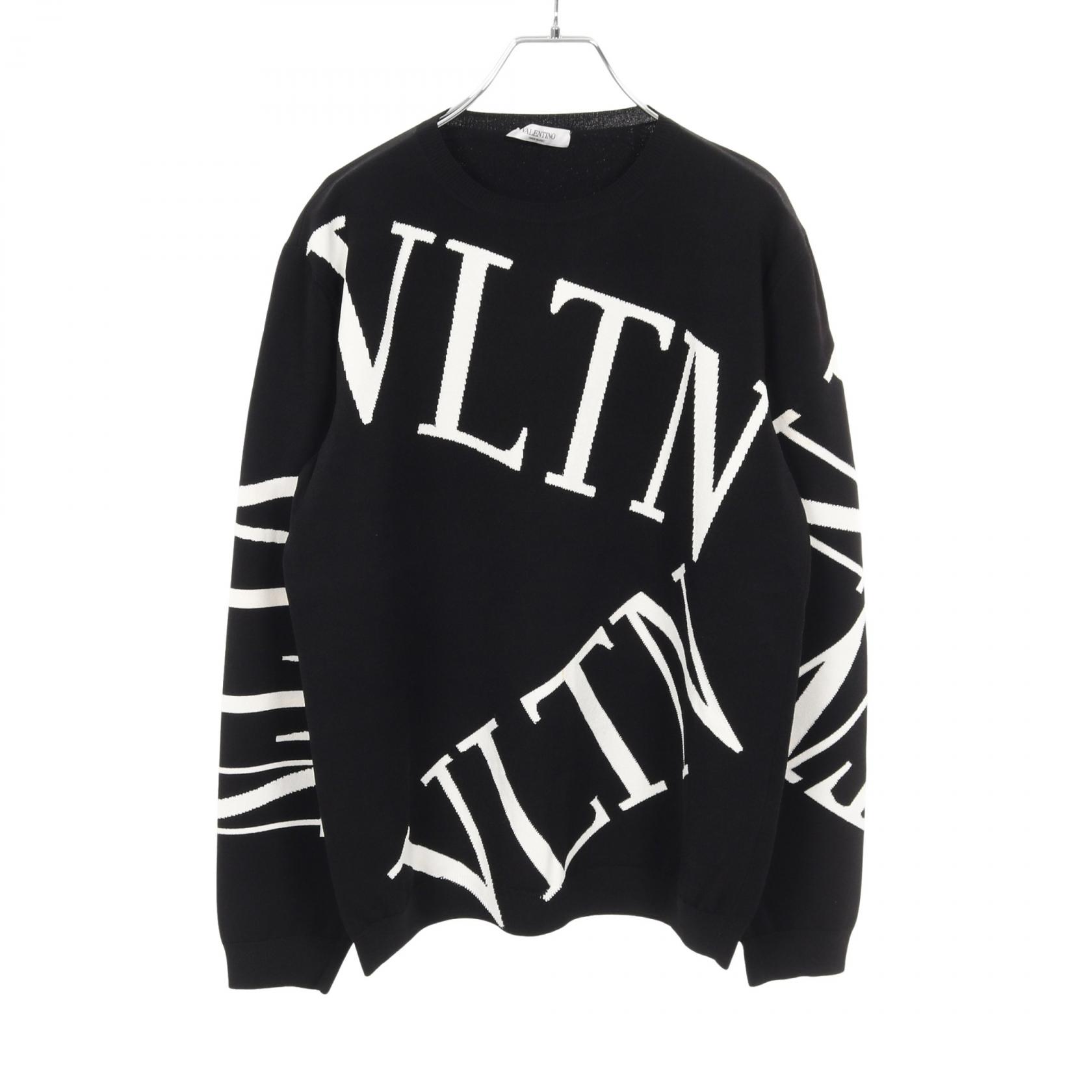 (専用)ヴァレンティノ　ニット半袖トップス レディース トップス 半袖 五分袖 ニット 透かし編みニット