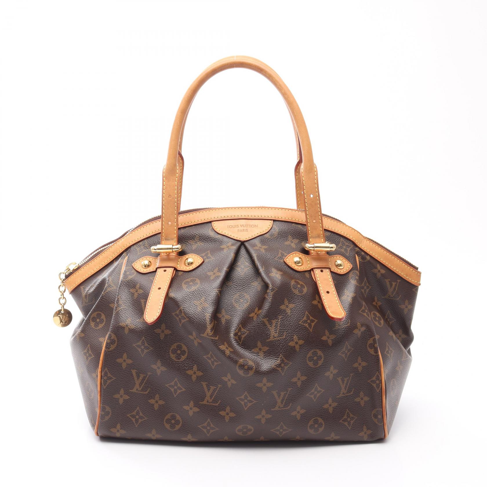 ≪20%OFFクーポン 7/19 20時~7/26 9:59≫ルイ・ヴィトン LOUIS VUITTON ティヴォリGM ハンドバッグ バッグ PVCコーティングキャンバス レザー モノグラム レディース ブラウン系 M40144 【中古】|Mike Museum