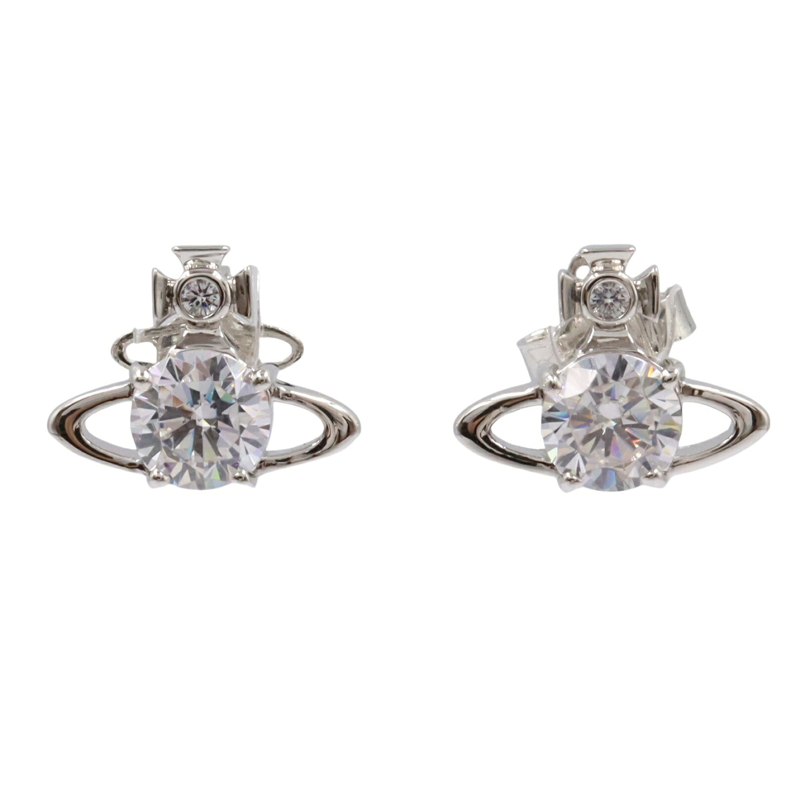 ヴィヴィアンウエストウッド Vivienne Westwood ピアス ピアス ジュエリー 真鍮 レディース シルバー系 62010070/02P102 【新品】｜Mike Museum
