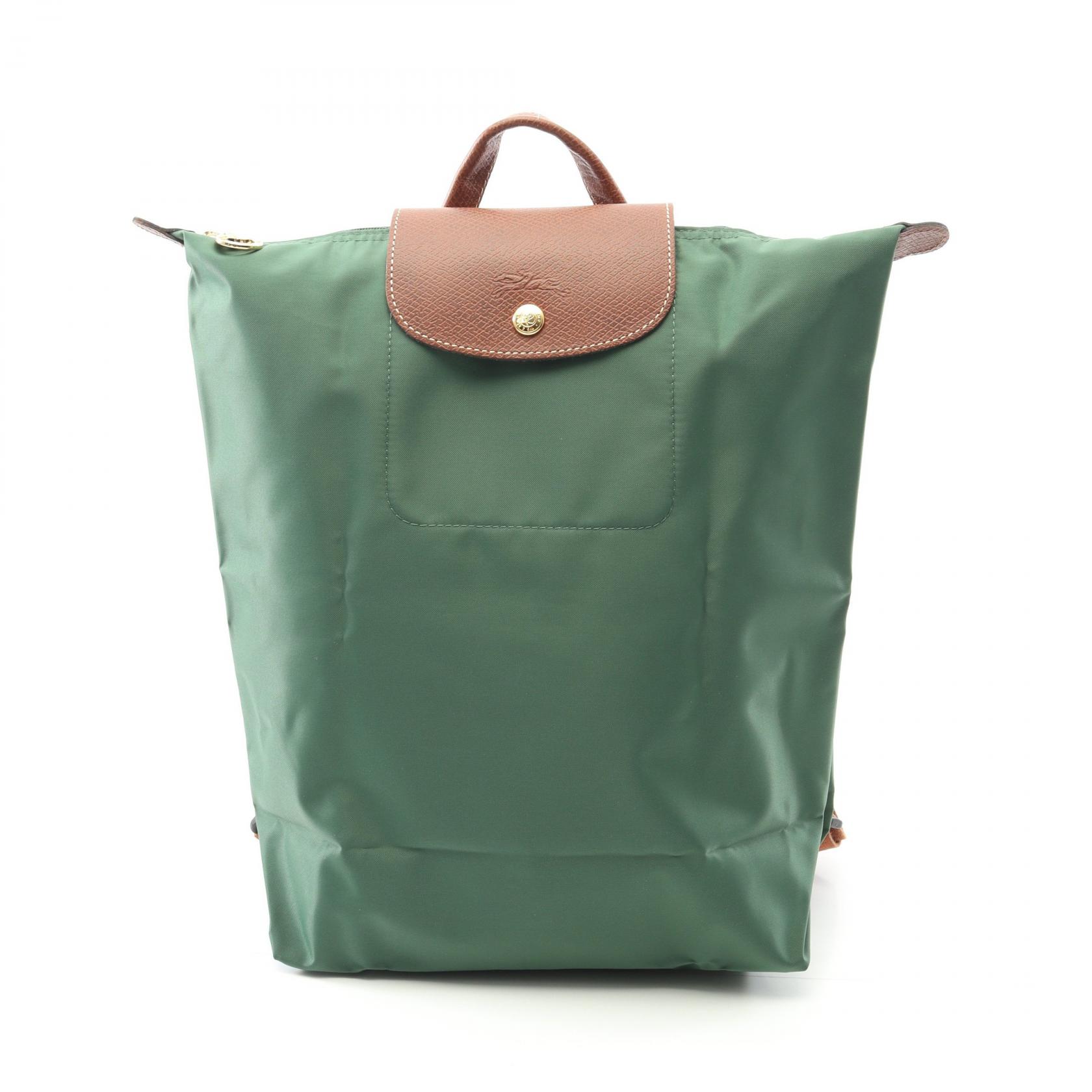 極美品　ロンシャン リュック バックパック　ナイロン レザー　モスグリーン 楽天市場】ロンシャン Longchamp ル プリアージュ オリジナル M