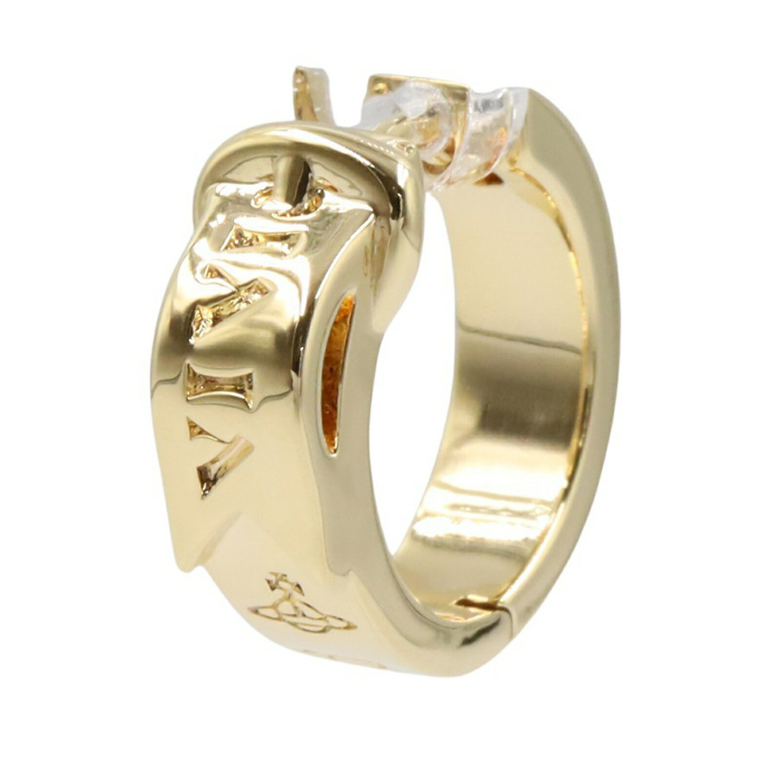 ヴィヴィアンウエストウッド Vivienne Westwood ピアス 片耳 ピアス ジュエリー 真鍮 メンズ レディース ゴールド系 62030053/02R001 【新品】
